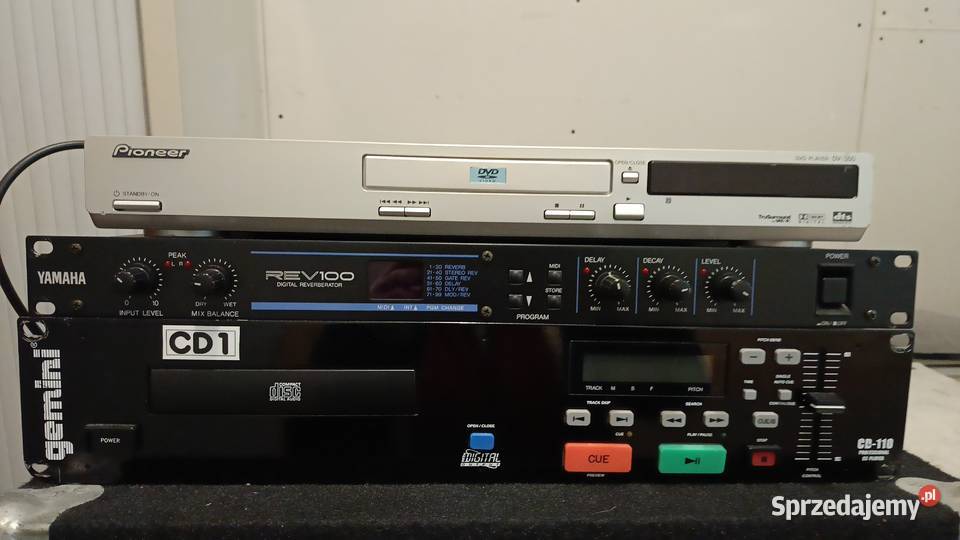 Zestaw sprzętu audio Yamaha Pionieer Gemini CD sprzedam