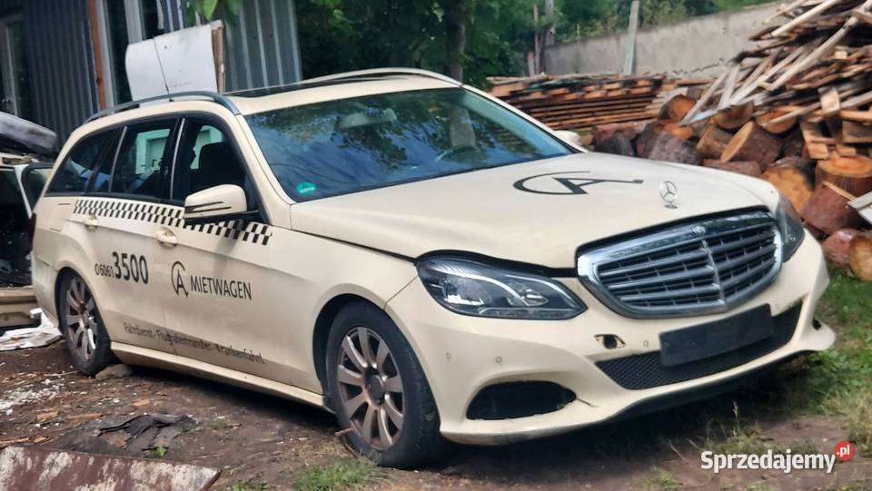 Mercedes W212 E Klasa 200cdi na części uszkodzony świętokrzyskie Bliżyn