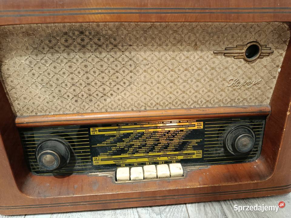 Radio kaprys z lat 60 zabytek Rydułtowy
