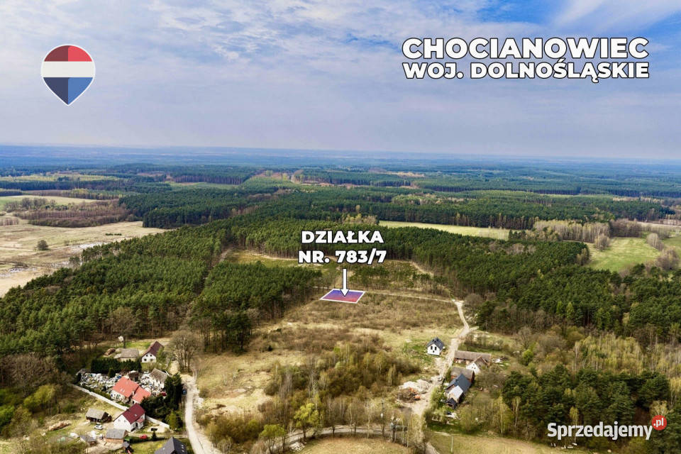 Działka budowlana w bezpośrednim sąsiedztwie 80zł/m2 Chocianowiec