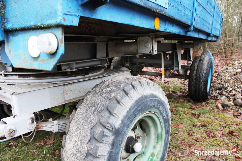 Przyczepa rolnicza wywrotka BRANDYS BSS 8 ton Rusiec