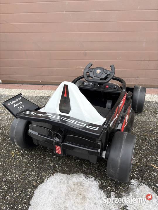 Bolid Formuły E Porsche Na Akumulator Dzieci Pojazdy elektryczne i spalinowe Bielawa