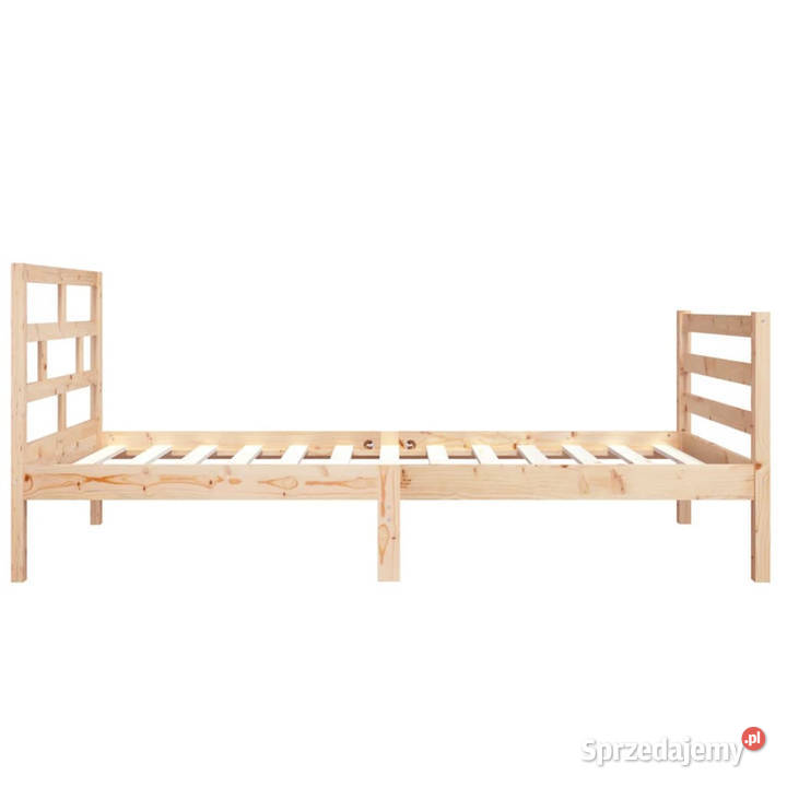 Rama łóżka lite drewno 75x190 WM3101243 mazowieckie Warszawa