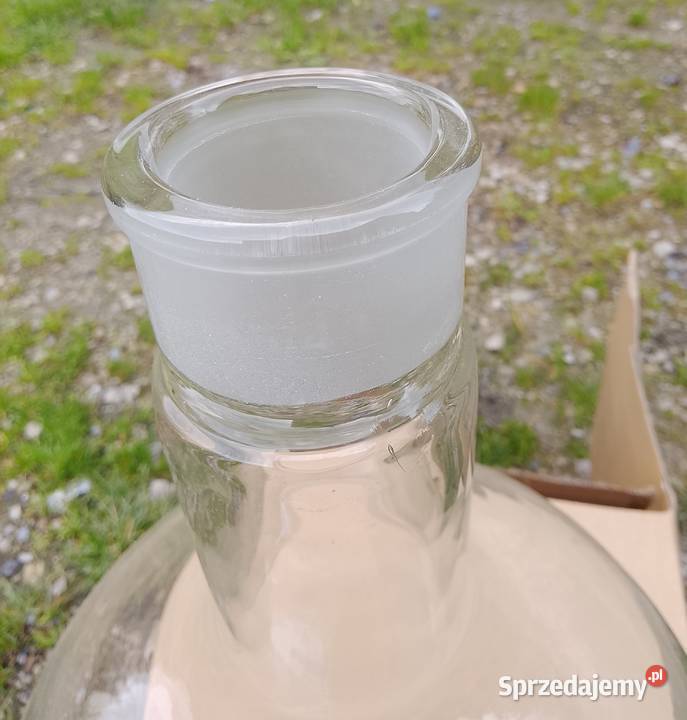 Kolba płaskodenna laboratoryjna 10l 20l sprzedam