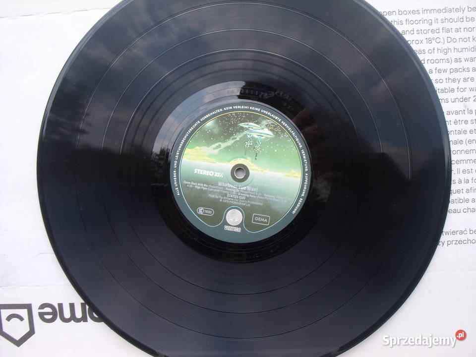 Winyl LP STATUS QUOWHATEVER YOU 1979 Wołów