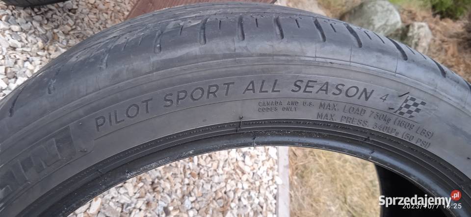Opony 24540r18 pojedyncze MichelinPirelli Sobienie-Jeziory sprzedam