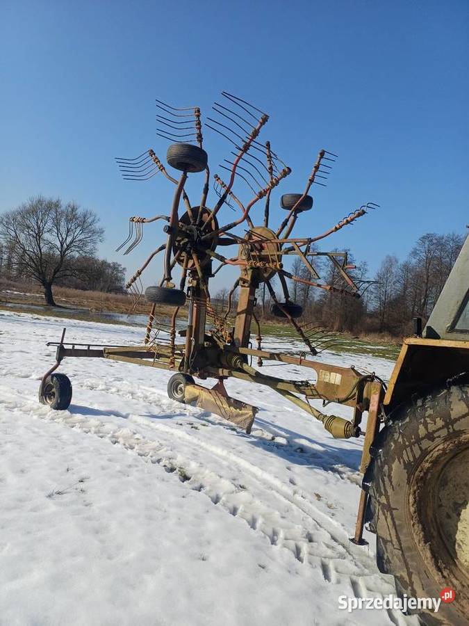 Zgrabiarka niemeyer rs 620 uszkodzony Wysokie Mazowieckie sprzedam