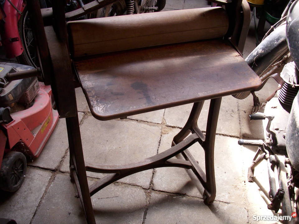 Przedwojenny masywny magielPiękna ozdoba zachodniopomorskie Barlinek