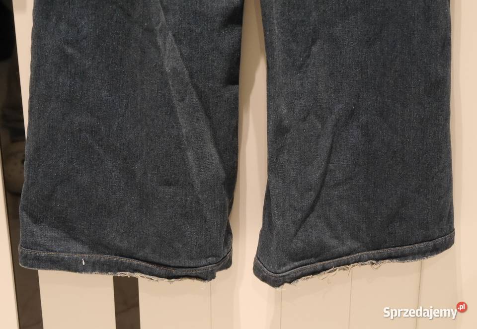 Shein Baggy fajne szerokie spodnie 38 M Moda i Styl