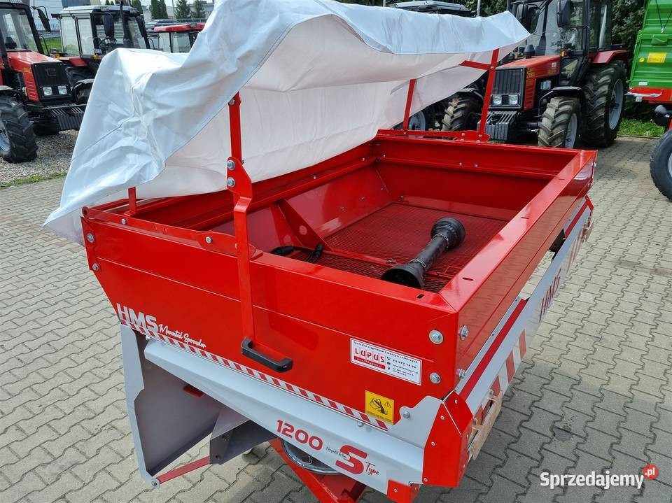 Rozsiewacz nawozu 1200l tarcze inox niezależne nieuszkodzony Ciechanów