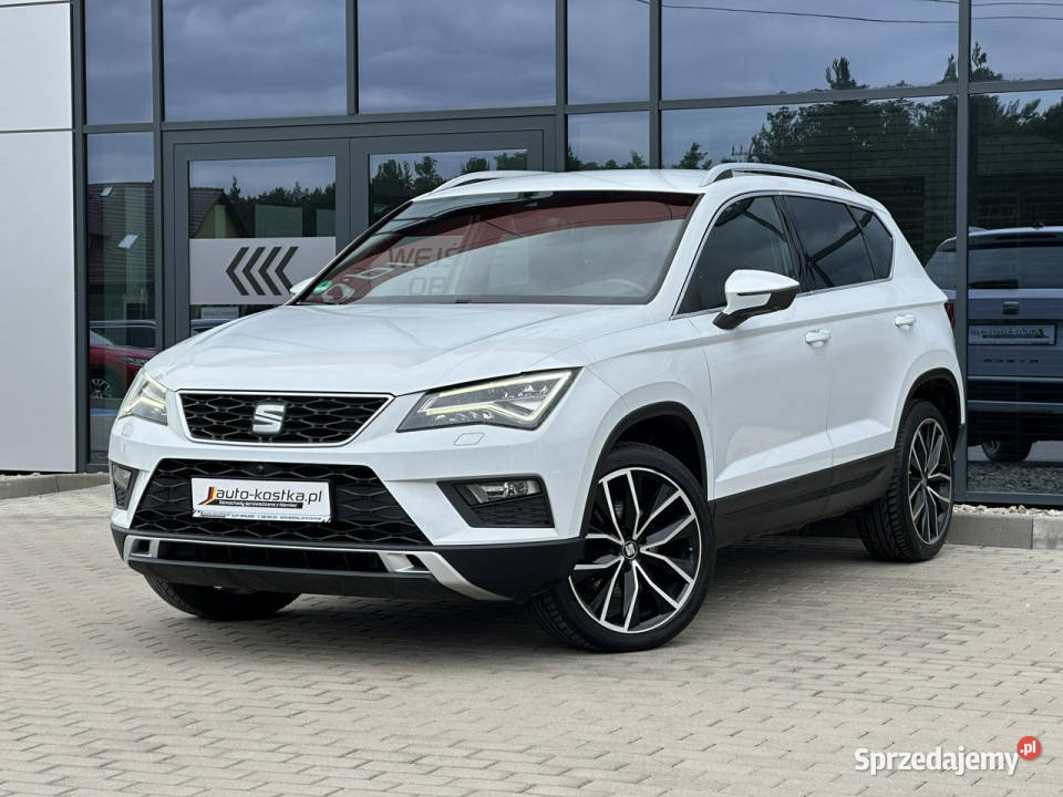 Seat Ateca 8xAlu Skóra EleKlapa Navi Kamera360 światła przeciwmgielne Kąty Opolskie