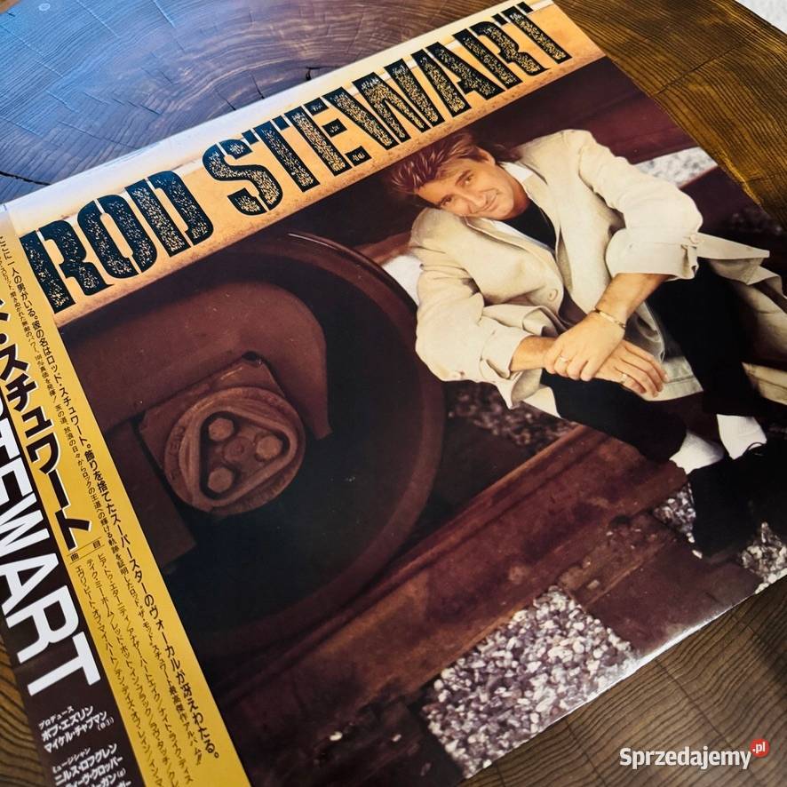 Rod Stewart Rod Stewart NMNM Japan Obi LP 1986 Gdynia