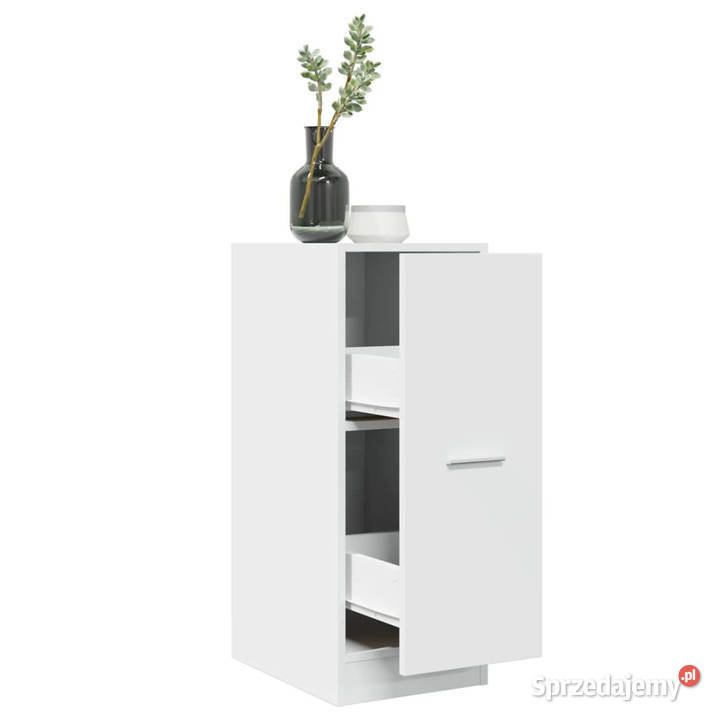 Szafka apteczna biała 30x41x775 materiał Pozostałe