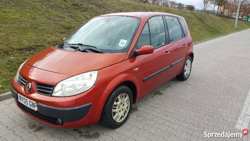Renault Scenic II Anglik Mały przebieg Scenic Lubin