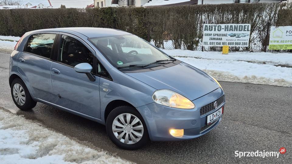 FIAT GRANDE PUNTO 14B 8V 77 OPŁACONY Z NIEMIEC wspomaganie kierownicy Końskie