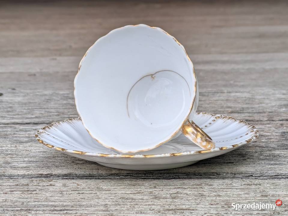 Kunsztowna Filiżanka Utzschneider Lotaryngia Legnica