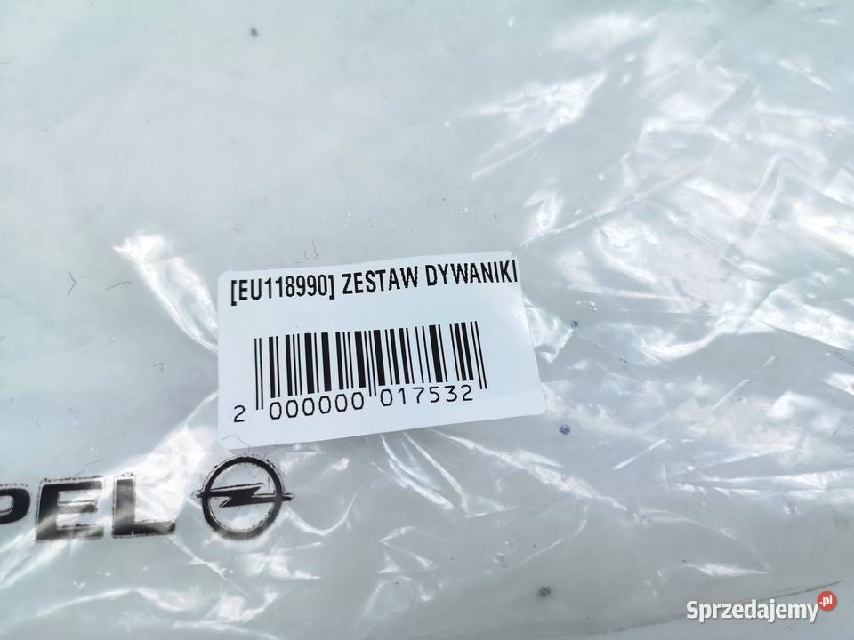 DYWANIKI WYCIERACZKI KOMPLET OPEL AGILA A lubelskie