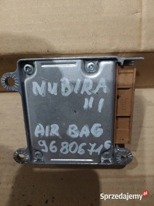 CHEVROLET NUBIRA sensor airbag 96806716 Komputery Kielce
