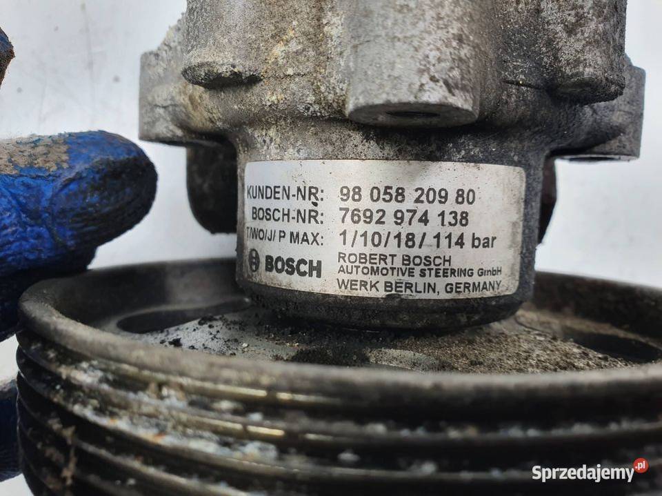 POMPA WSPOMAGANIA PEUGEOT BOXER III 9805820980 Lipno