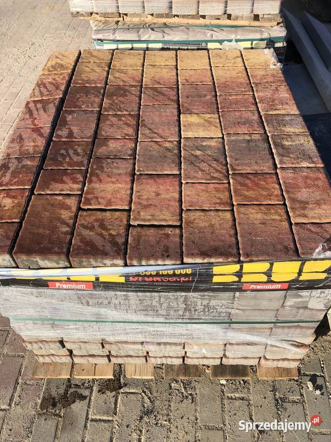 Kostka brukowa Akropol złota jesień barwy Sieradz