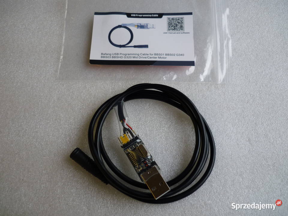 Kabel do programowania USB DO BAFANG BBS01 BBS02 Szczodrochowo sprzedam