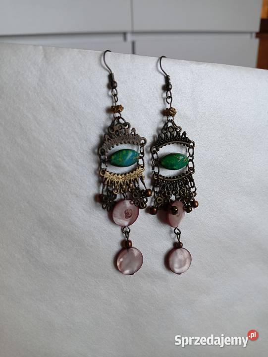 Kolczyki vintage podkarpackie sprzedam