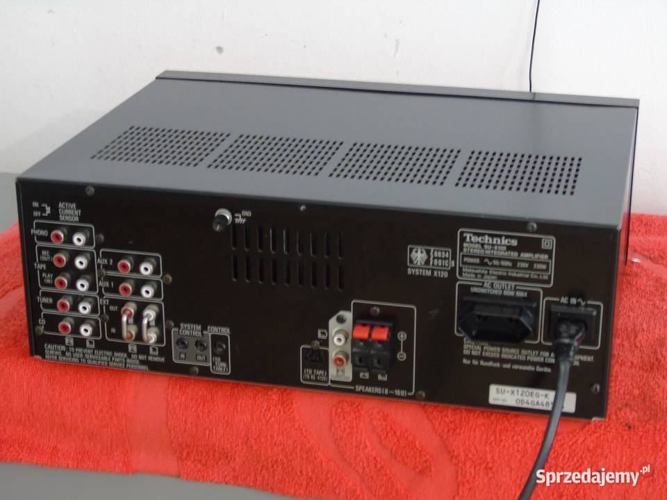 Wzmacniacz Technics SUX120 sprawny i mocny Jasło