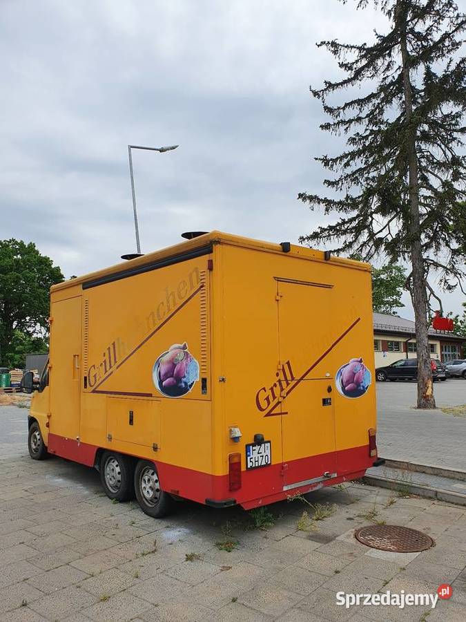Fiat Ducato Auto gastronomiczne Food Truck manualna lubuskie Zielona Góra sprzedam