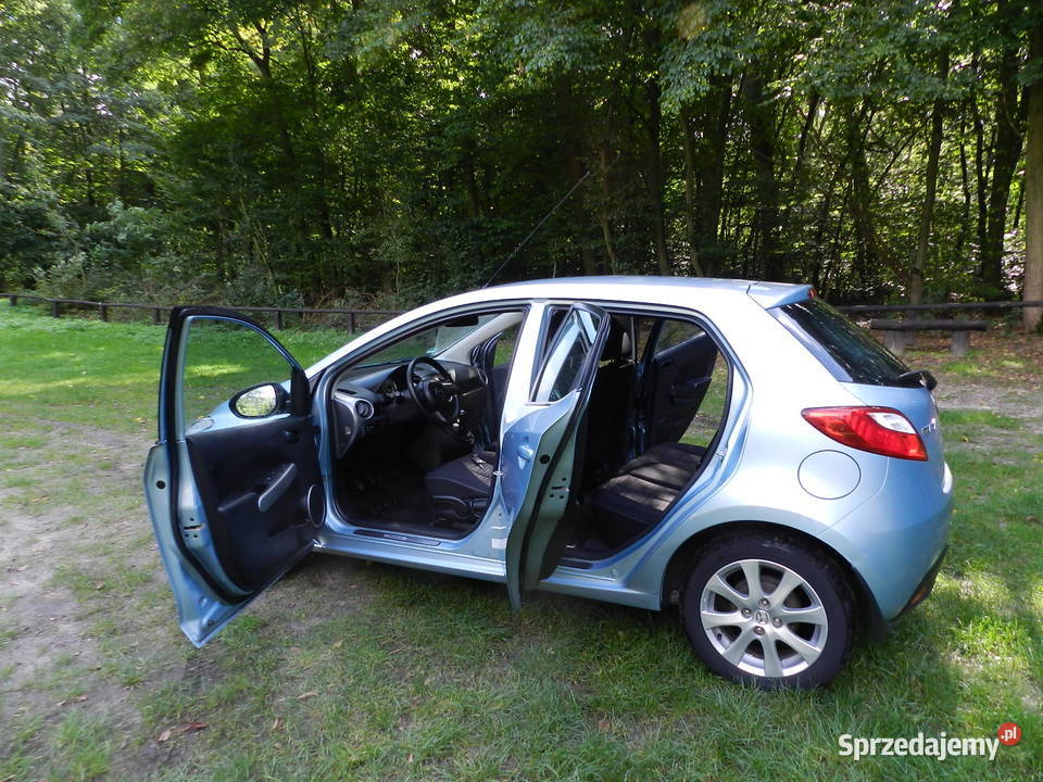 Mazda 2 II W pełni SERWISOWANA nie pordzewiała wielkopolskie Puszczykowo