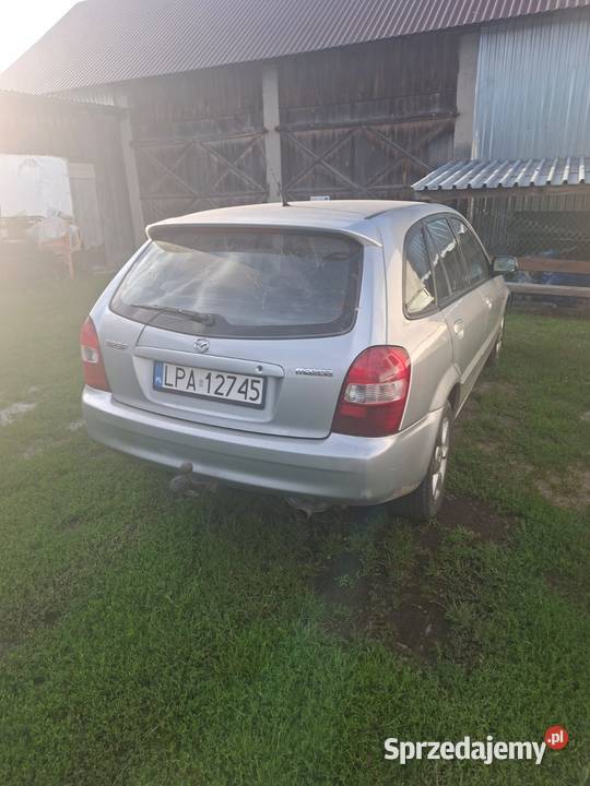 Mazda 323 15 benzyna oplacona klima sprawna