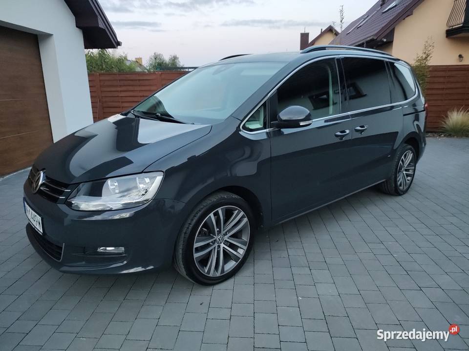 Volkswagen Sharan 7N 20TDI DSG 2019 relingi dachowe mazowieckie