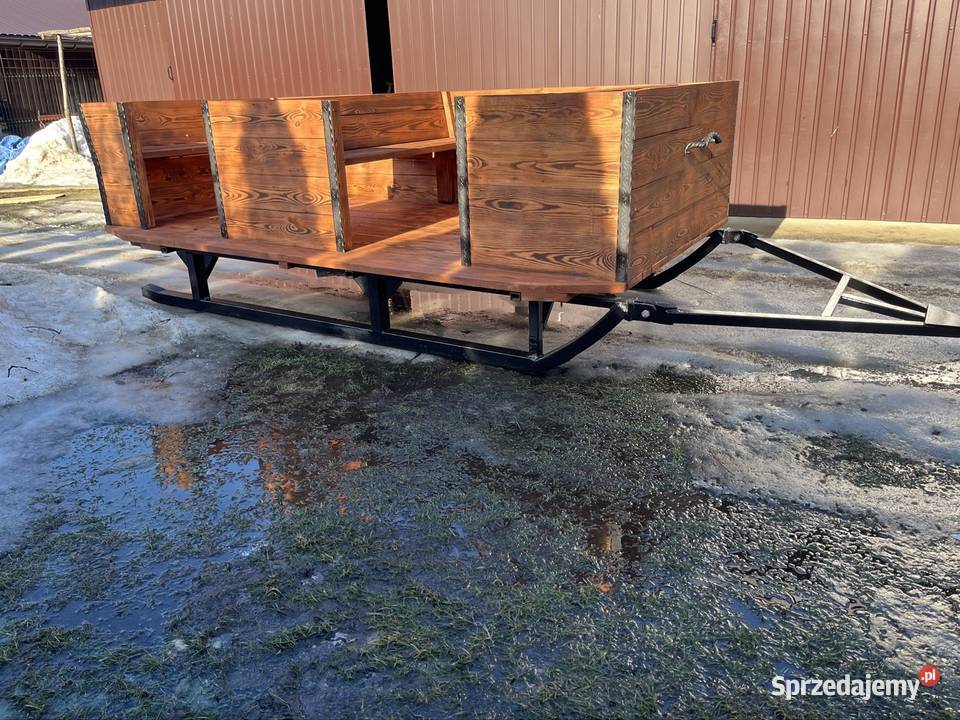 Sanie kuligowe 12osobowe PREMIUMmahoń do quada Tarnogóra