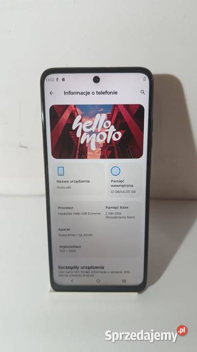 Smartfon MOTOROLA Moto E15 264GB śląskie Katowice