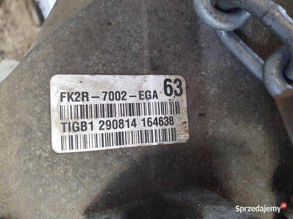 SKRZYNIA BIEGÓW FORD TRANSIT CUSTOM FK2R7002EGA osobowe kujawsko-pomorskie Lipno