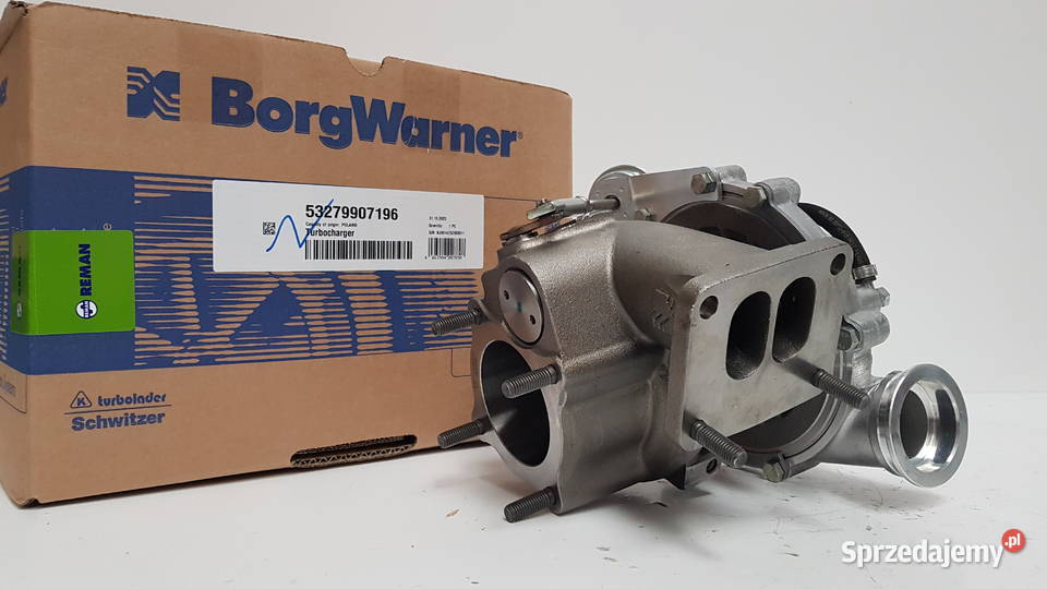 Turbosprężarka BorgWarner KKK Oryginal Reman Silniki i osprzęt Siedlce
