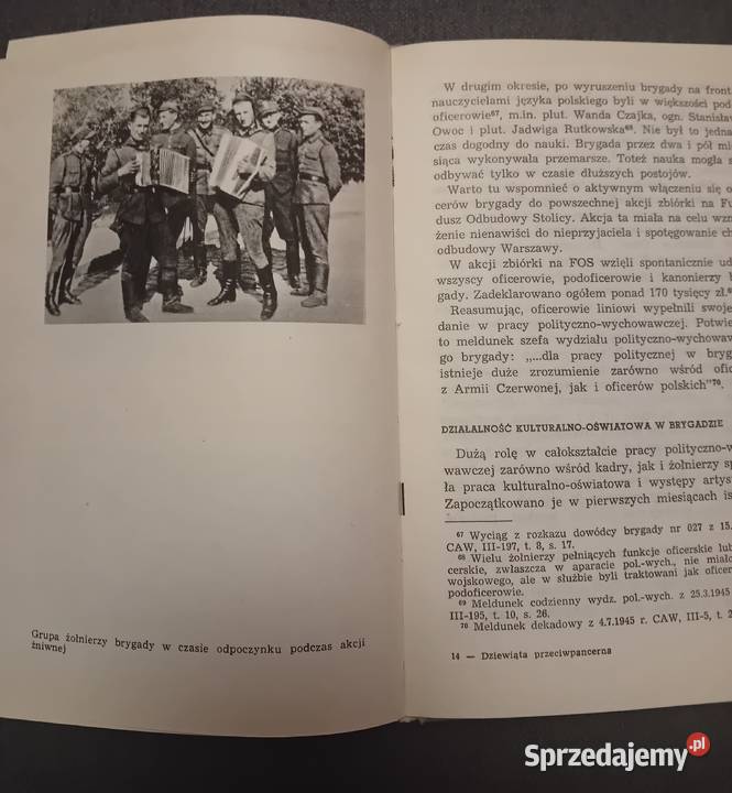 JBobkowski Cz Mirowski Dziewiąta przeciwpancerna wielkopolskie Koźminek sprzedam