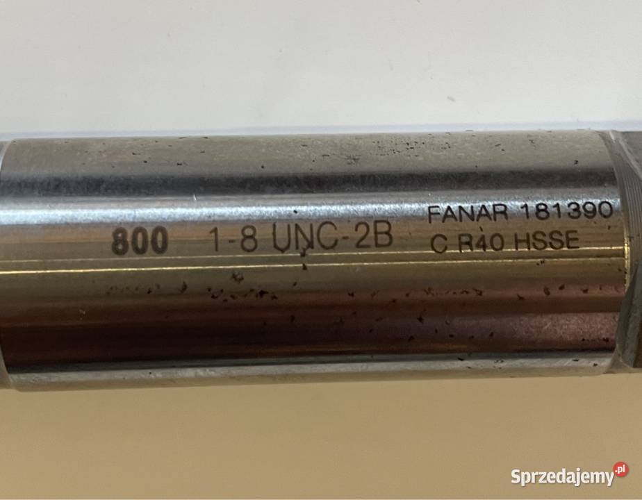 Gwintownik 376C 18 UNC R40 SE 800 FANAR Czarnożyły sprzedam