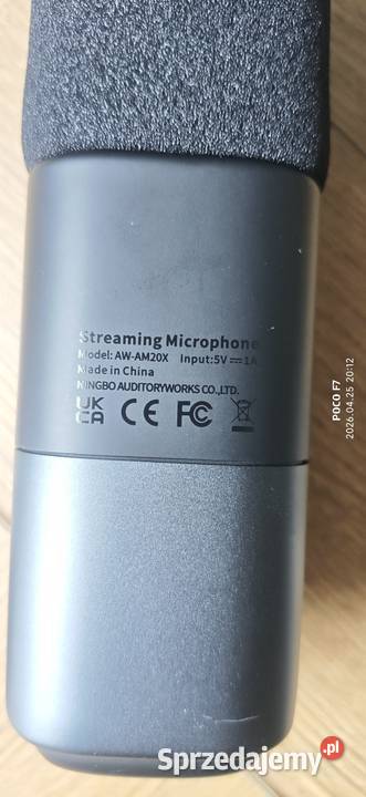 Mikrofon do streamingu NearStream AM20X Sosnowiec
