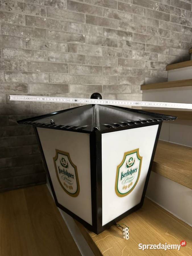 Lampa reklamowa kinkiet piwny Żory