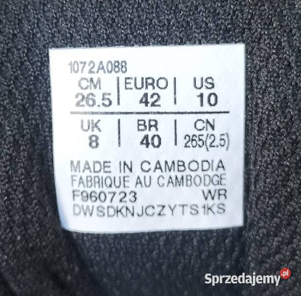 Buty Do Badmintona Asics Upcourt 5 42 czarny dolnośląskie Wałbrzych sprzedam