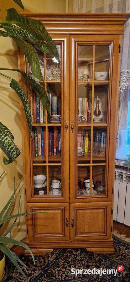 Meble drewniane Komoda Witryna Mielec