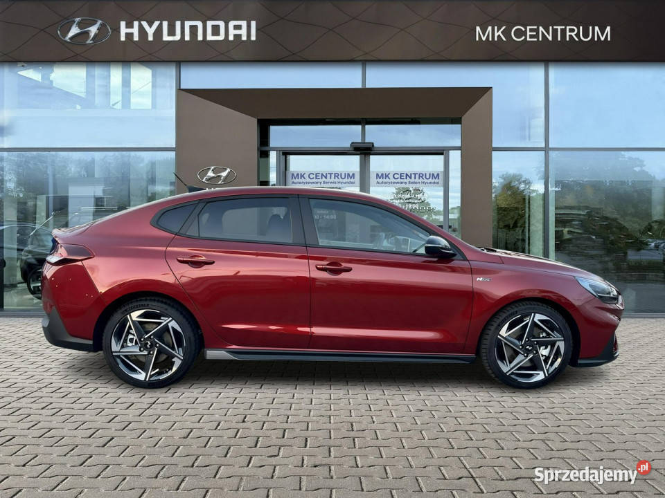 Hyundai i30 15 TGDI 7DCT 140 Nline Luxury nieuszkodzony łódzkie Piotrków Trybunalski