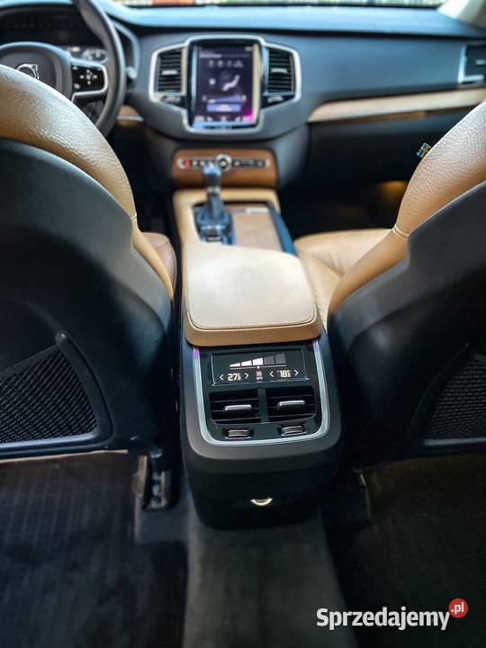 Volvo XC90 T6 Momentum 2016 Niski przebieg nieuszkodzony Siedlce
