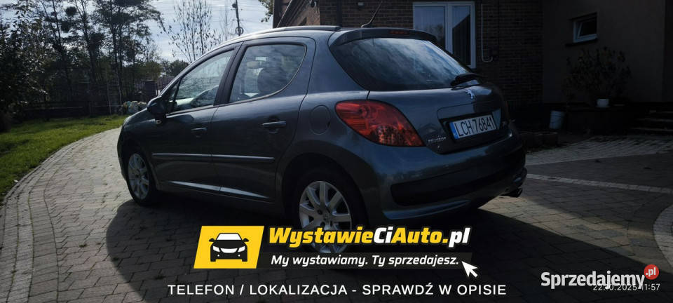 Peugeot 207 Telefon 572863471 Chełm centralny zamek Włocławek