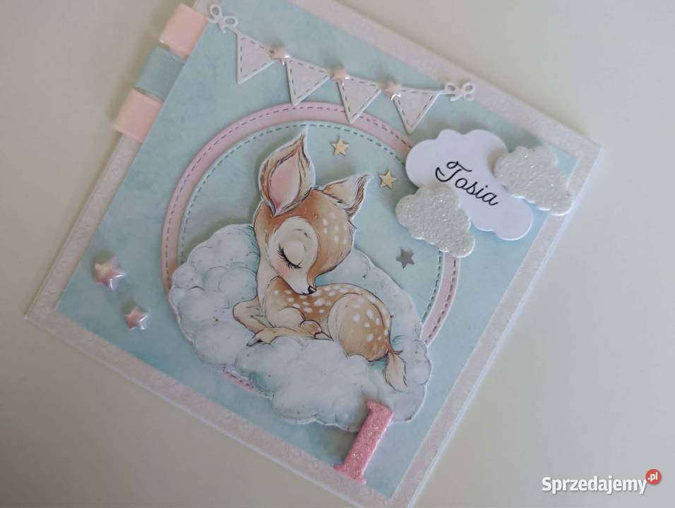Personalizowana kartka ręcznie robiona na łódzkie Łódź