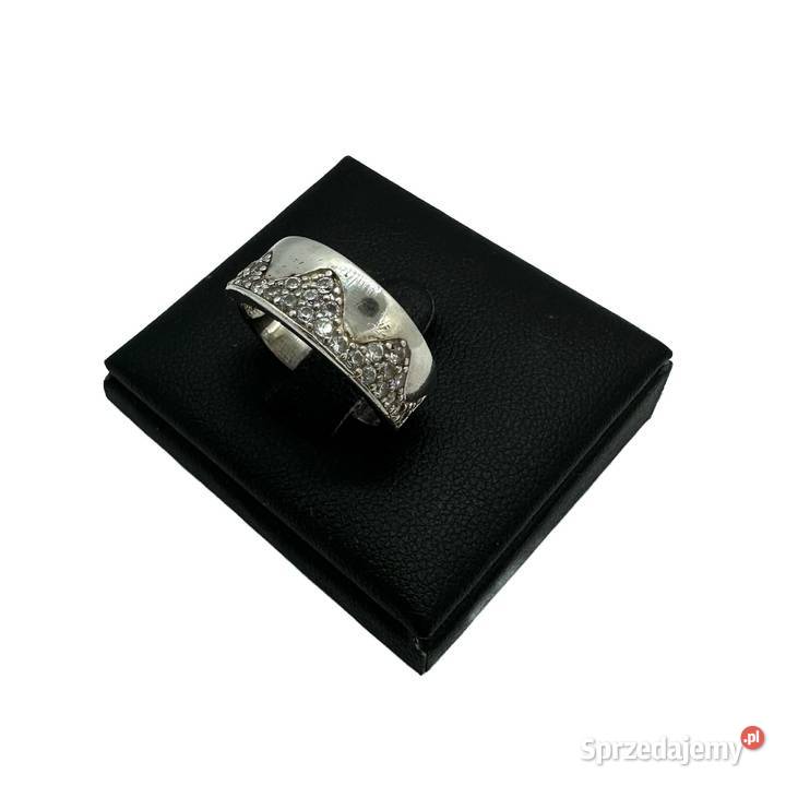 Srebrny Pierścionek Próby 925 542g Rozmiar 14 srebro Elbląg
