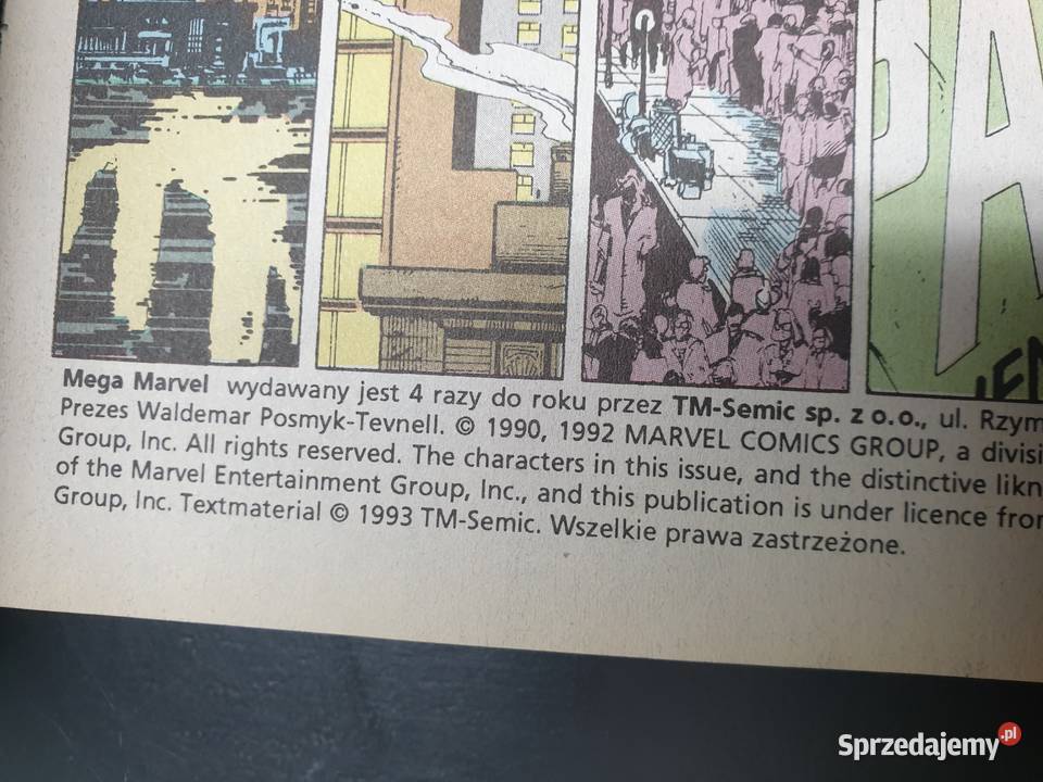Mega Marvel 1 SpiderMan Torment TMSemic Gdynia sprzedam