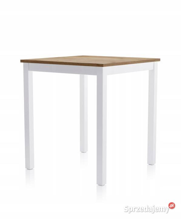 Stół kuchenny kwadratowy 68 x 68 x 75 CZARNY Stoły lubelskie Biłgoraj