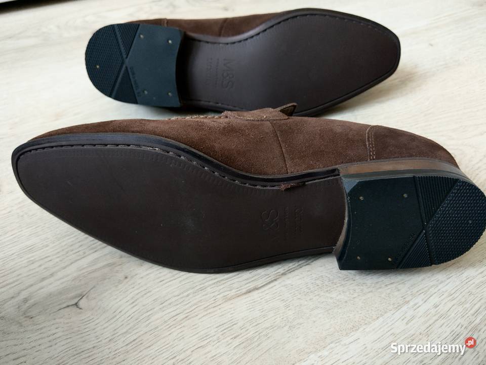 MS LUXURY Collecction Mokasyny skóra 41 405