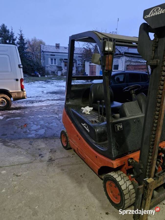 Linde h16 diesel Wózki widłowe mazowieckie Worów